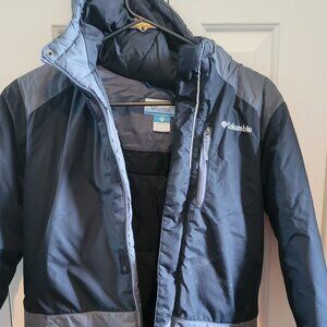 Columbia Lightning Lift Boys Winter Coat Size Medium 10/12